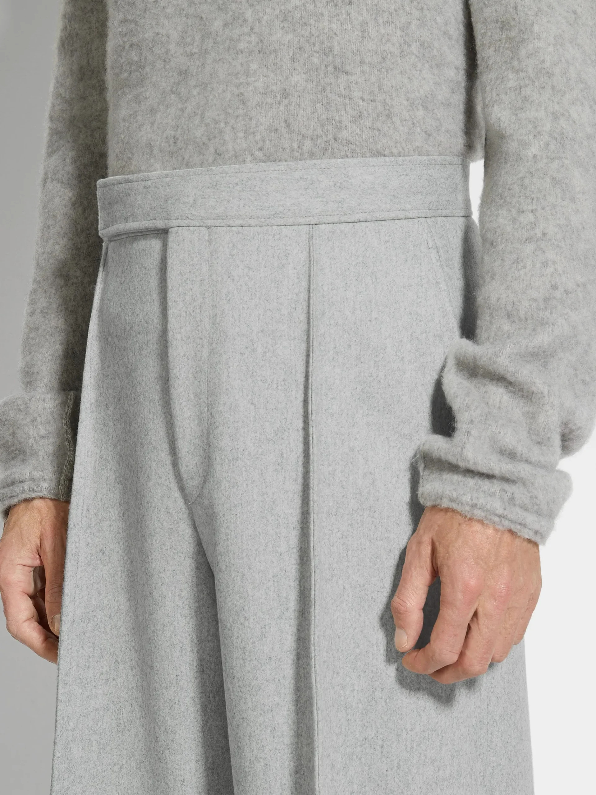 Light Grey Trofeo™ Cashmere Pants