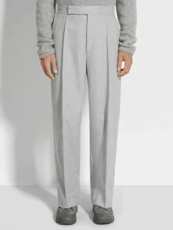 Light Grey Trofeo™ Cashmere Pants
