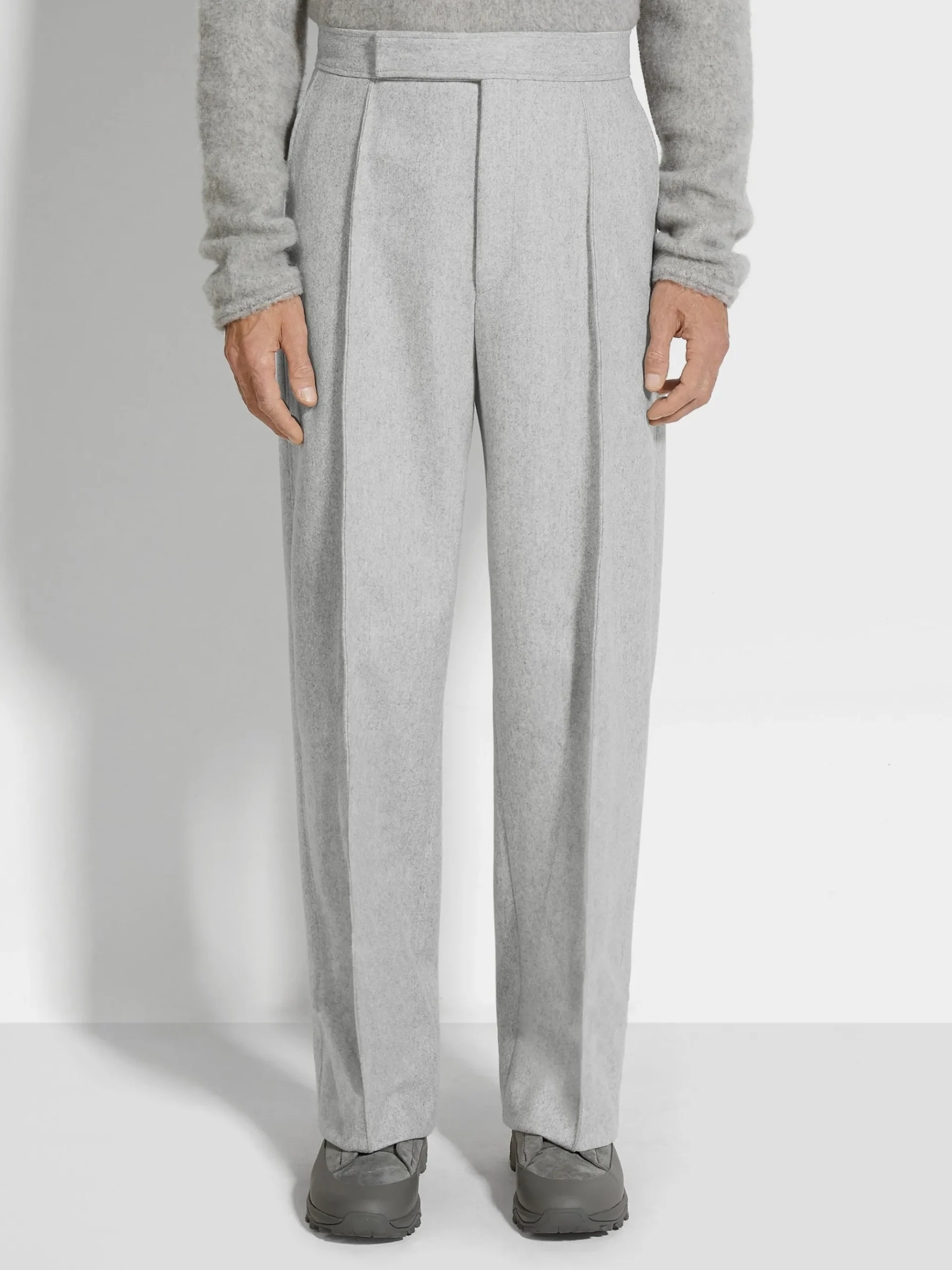 Light Grey Trofeo™ Cashmere Pants