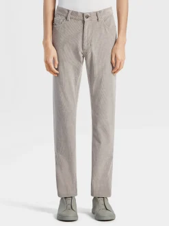 Light Taupe Cashco Roccia Pants