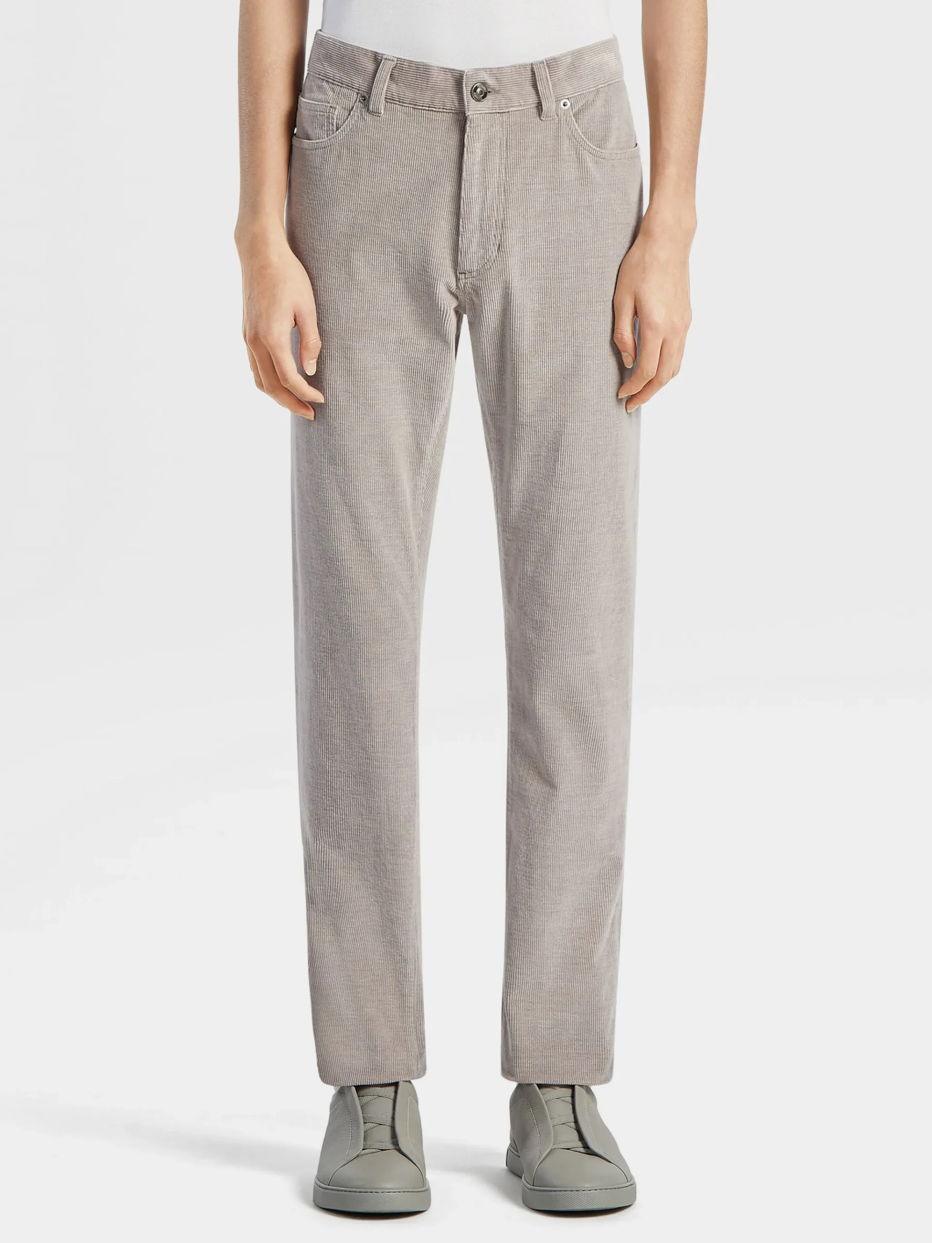 Light Taupe Cashco Roccia Pants