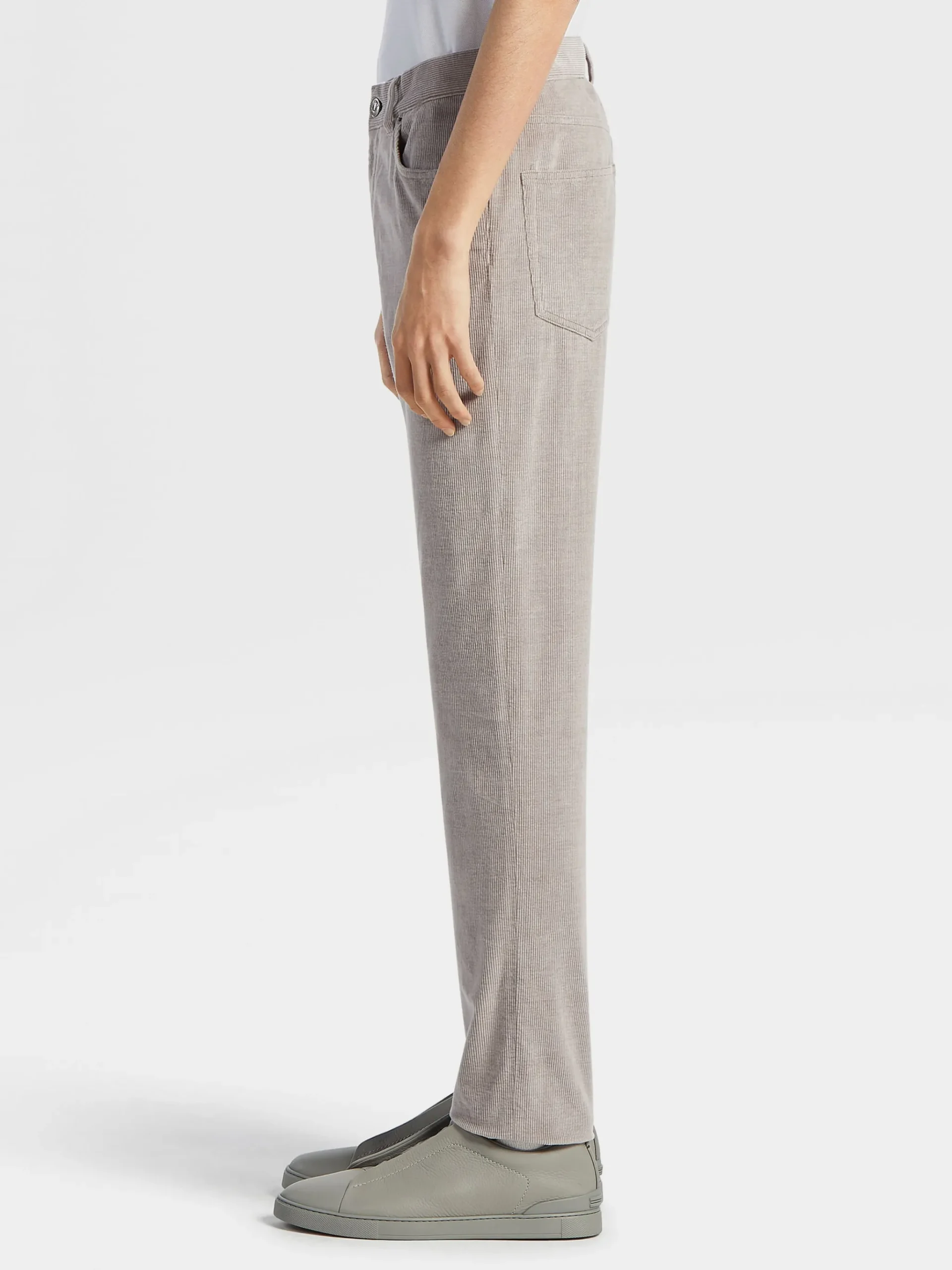 Light Taupe Cashco Roccia Pants