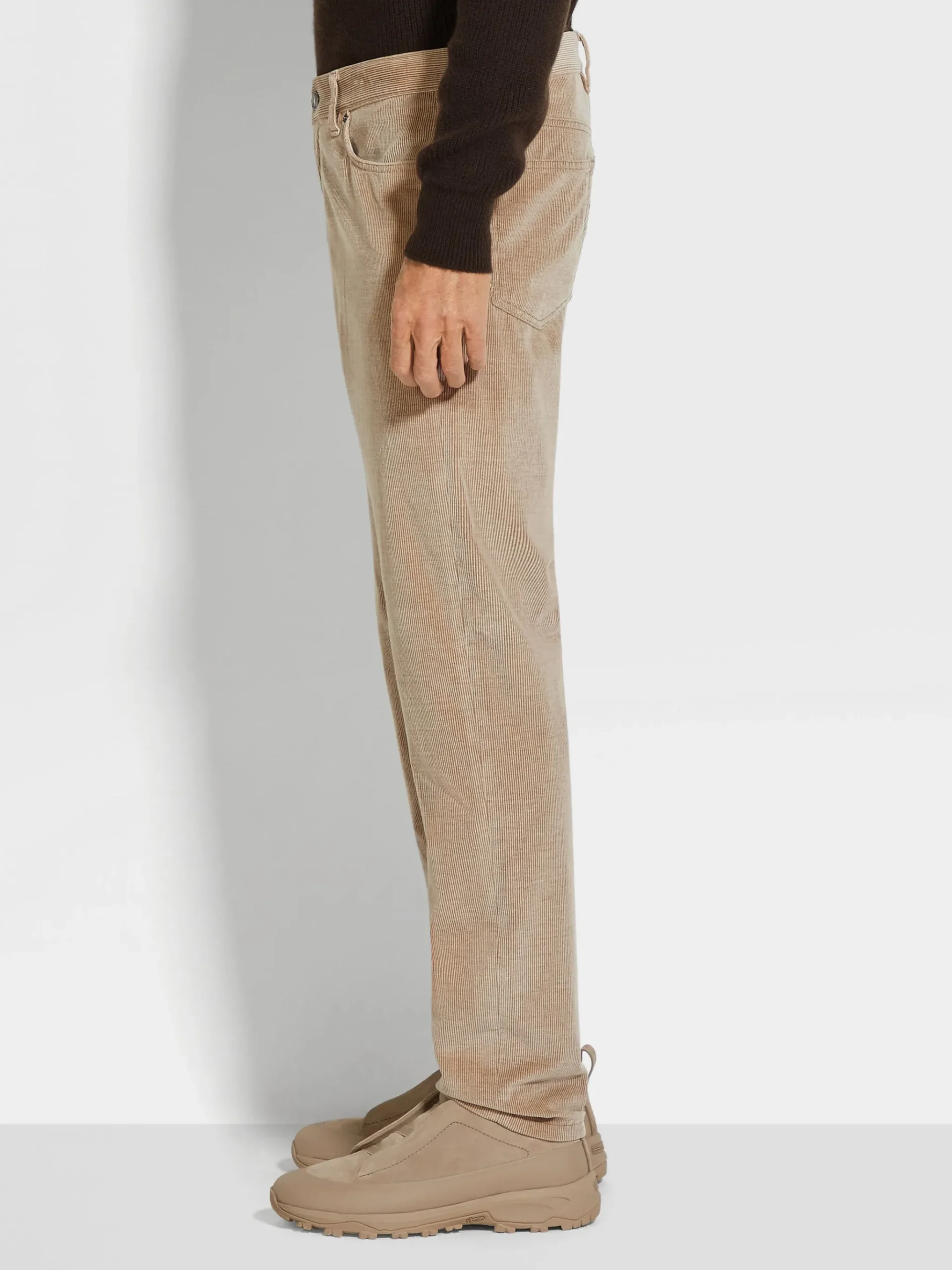 Light Taupe Cashco Roccia Pants