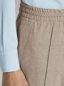 Light Taupe 15milmil15 Wool Joggers