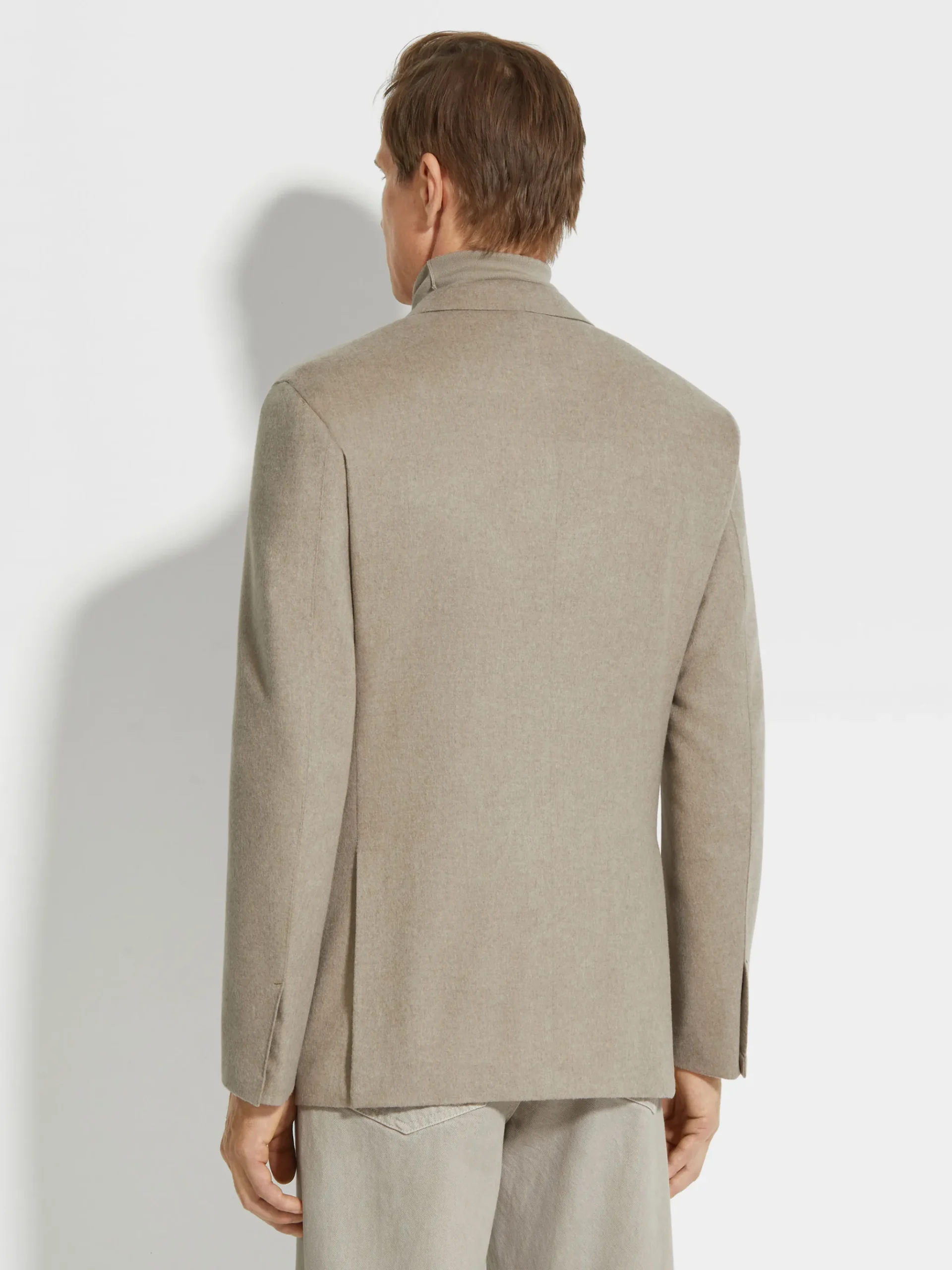 Light Taupe Oasi Cashmere Jacket