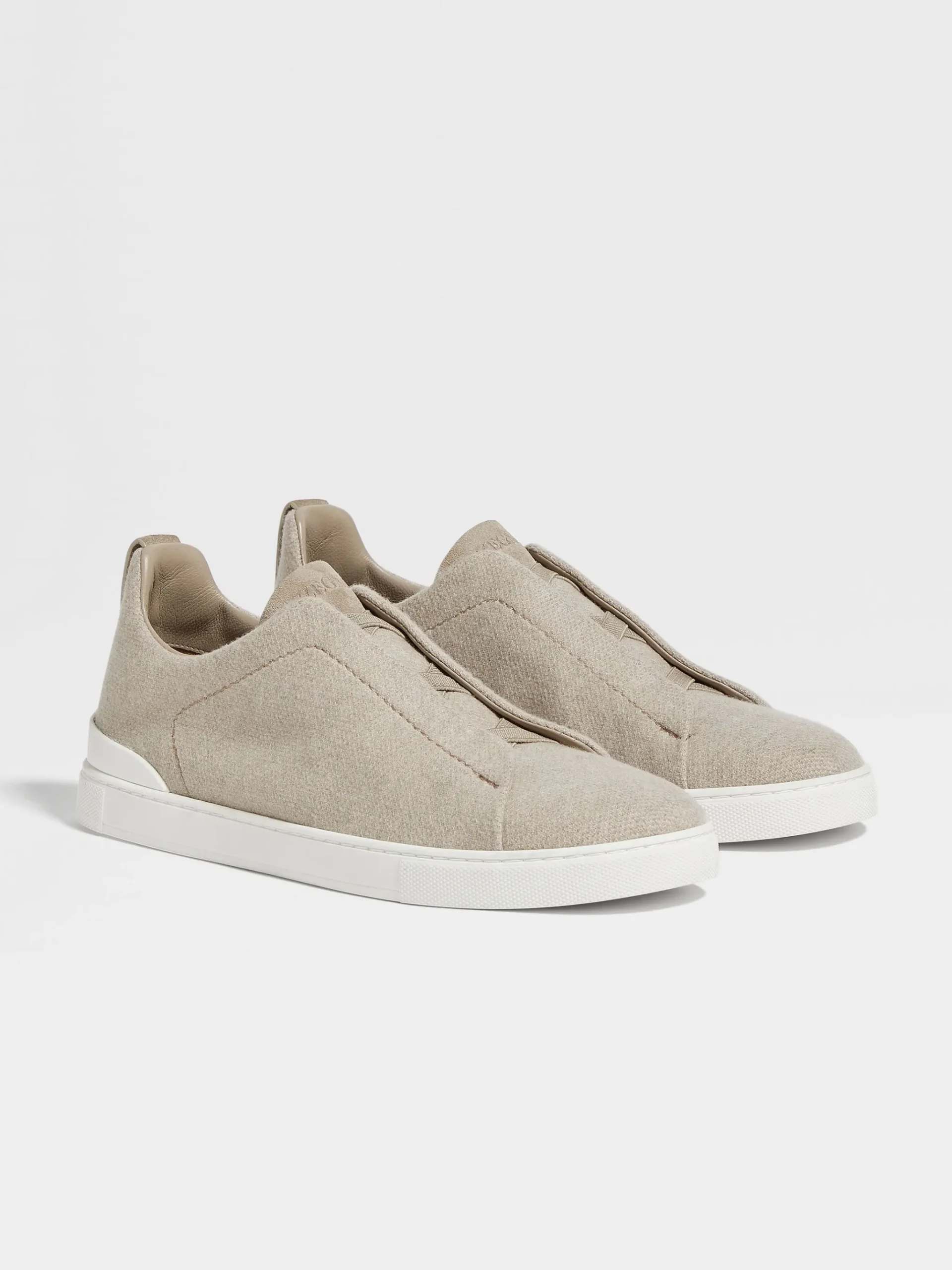 Light Taupe Oasi Cashmere Triple Stitch™ Sneakers