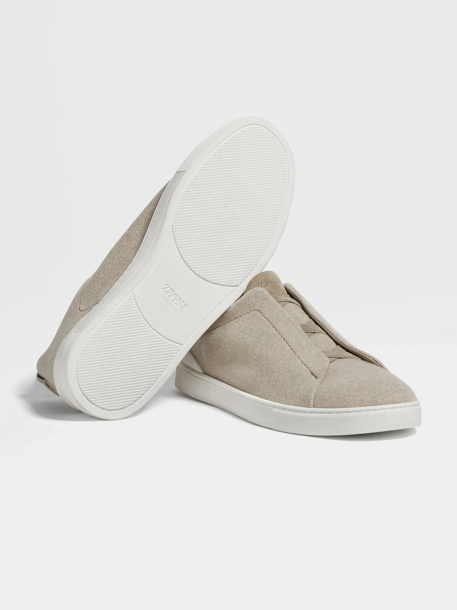 Light Taupe Oasi Cashmere Triple Stitch™ Sneakers