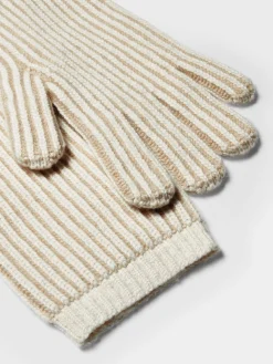 Light Taupe Oasi Cashmere Gloves