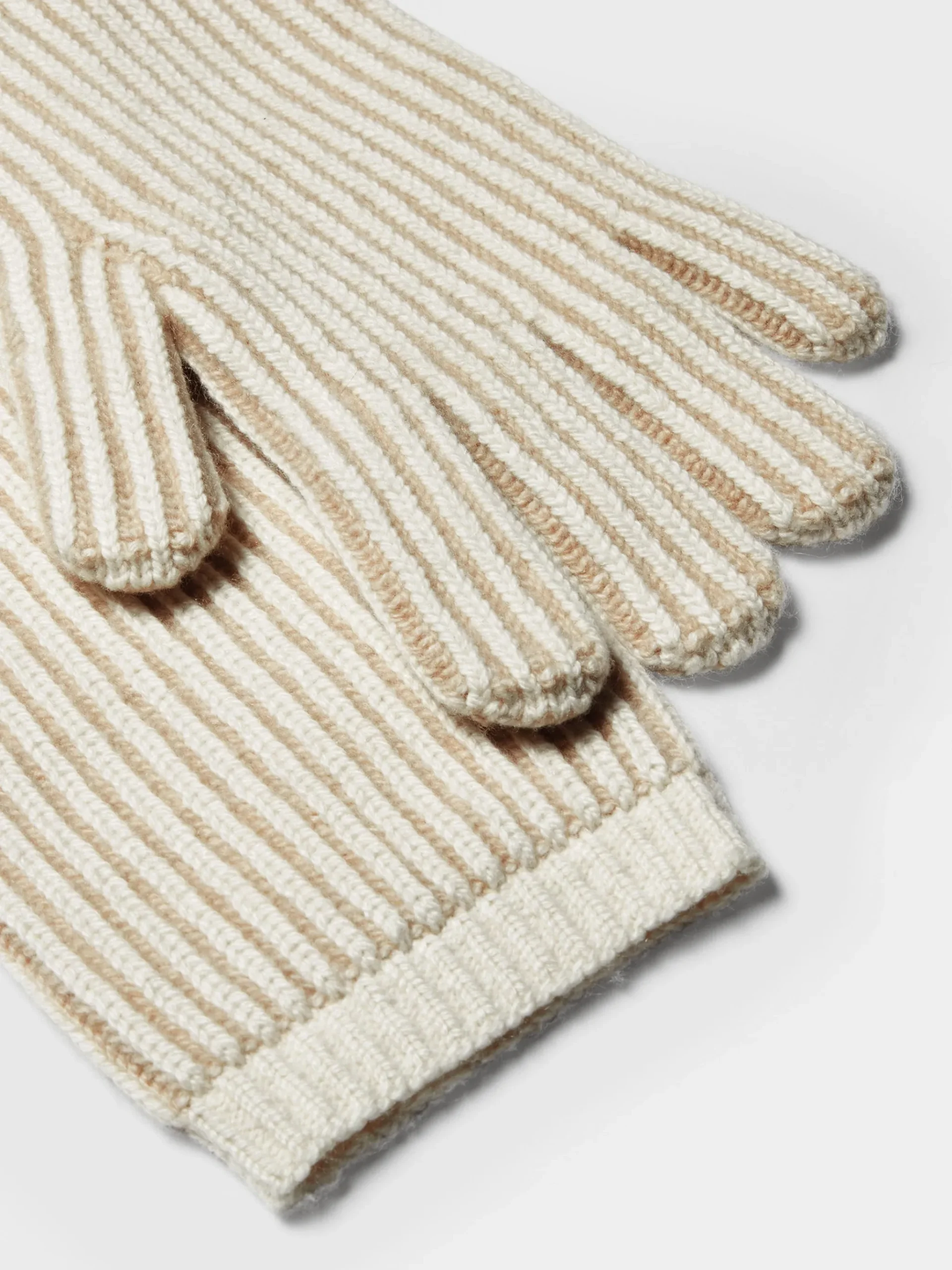 Light Taupe Oasi Cashmere Gloves