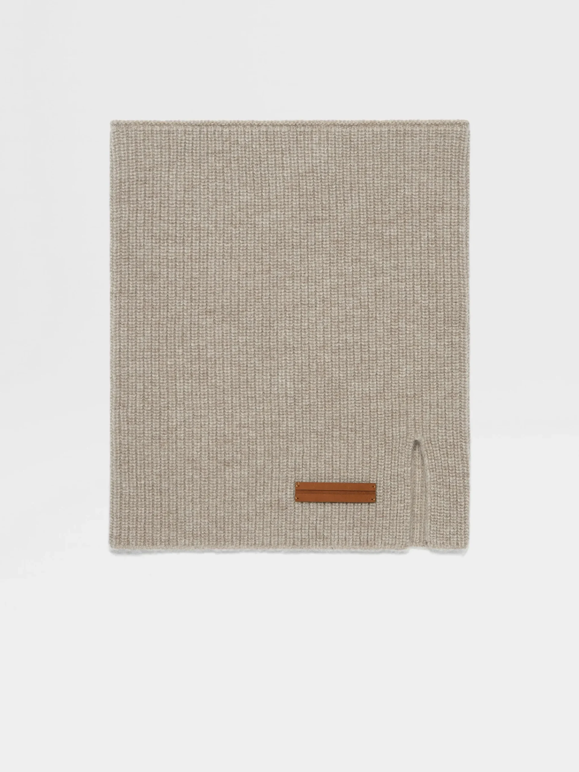 Light Taupe Oasi Cashmere Neck Warmer