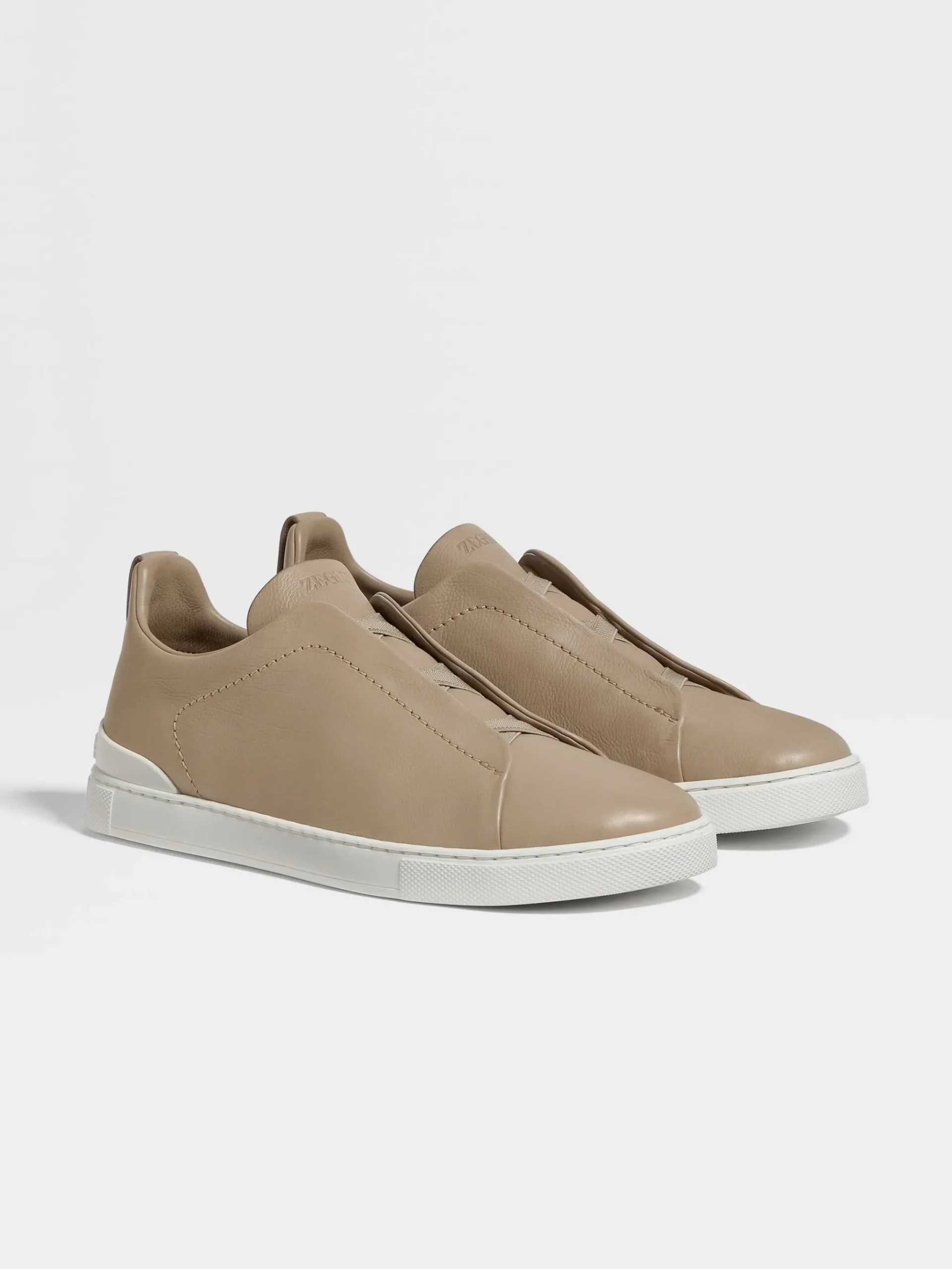 Light Taupe Triple Stitch™ SECONDSKIN Sneakers
