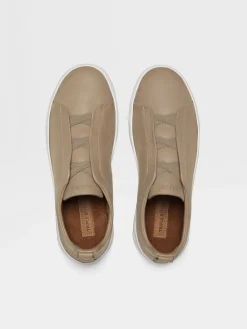Light Taupe Triple Stitch™ SECONDSKIN Sneakers
