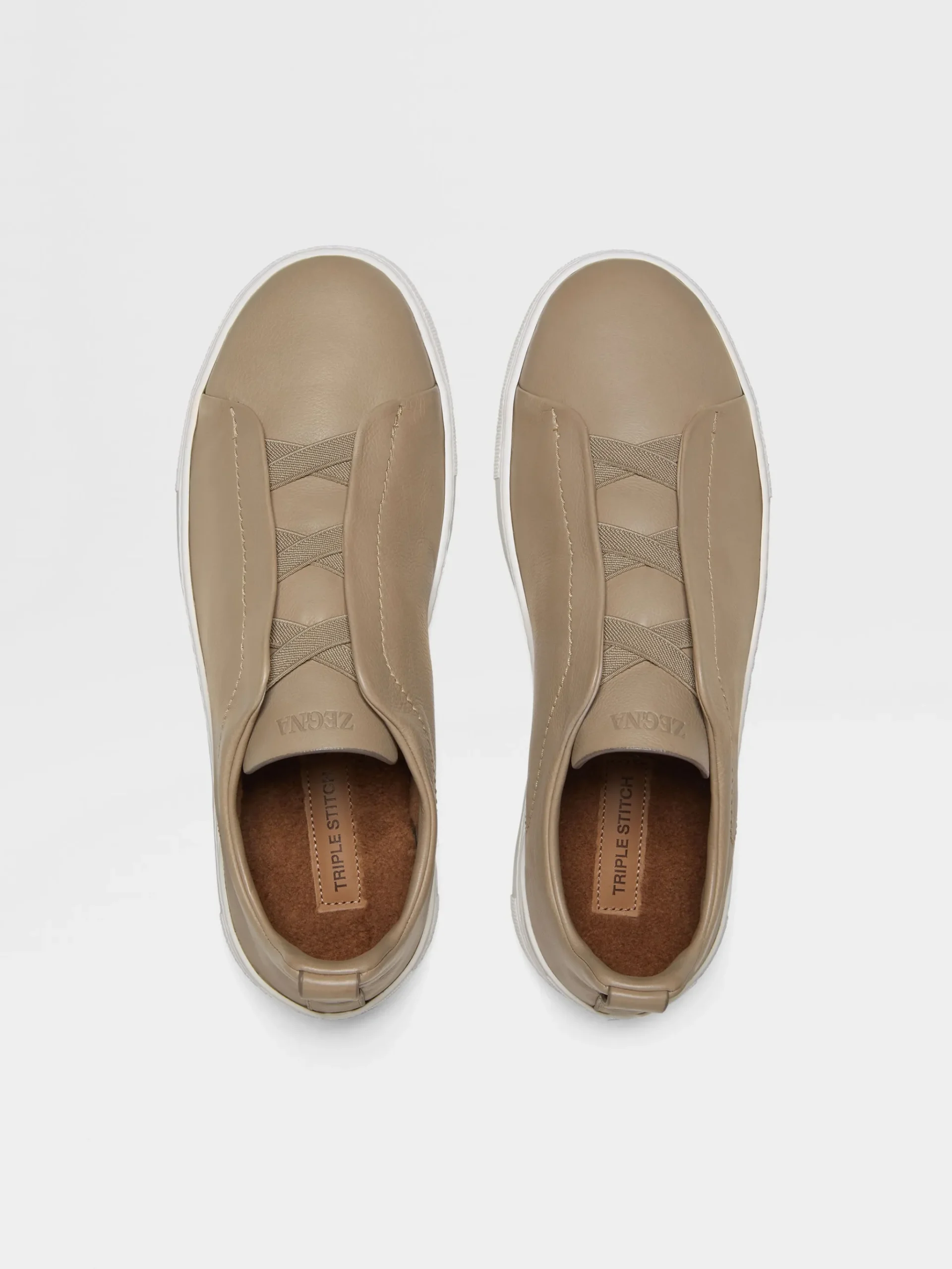 Light Taupe Triple Stitch™ SECONDSKIN Sneakers