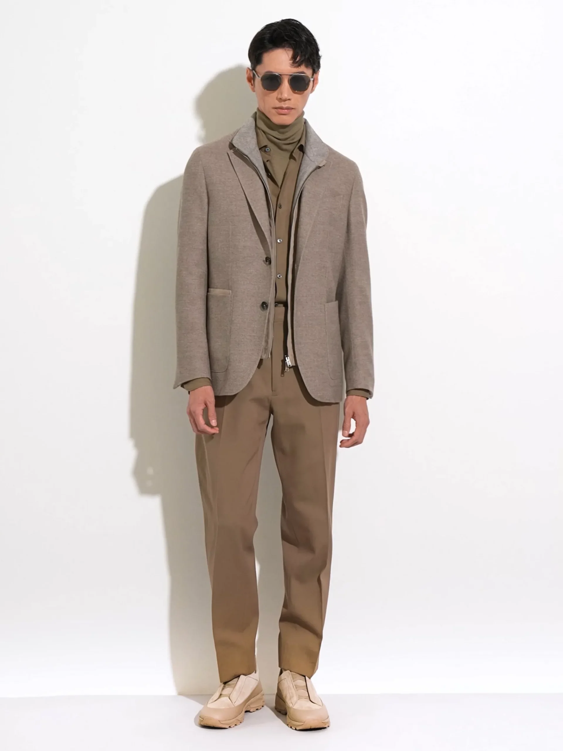 Light Taupe Trofeo™ Cashmere Jacket