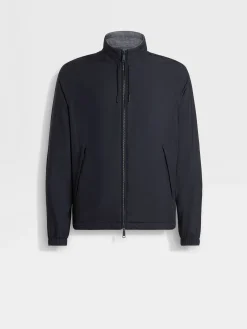 Microfiber Reversible Brezza Blouson