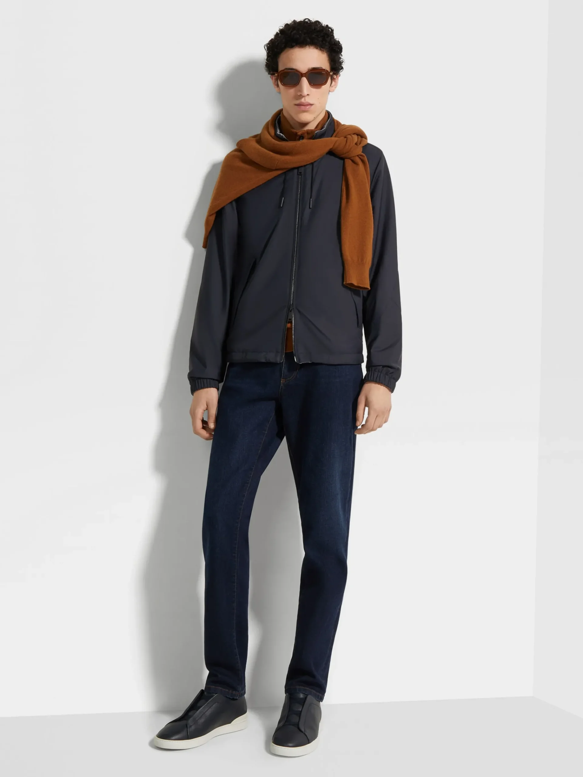 Microfiber Reversible Brezza Blouson