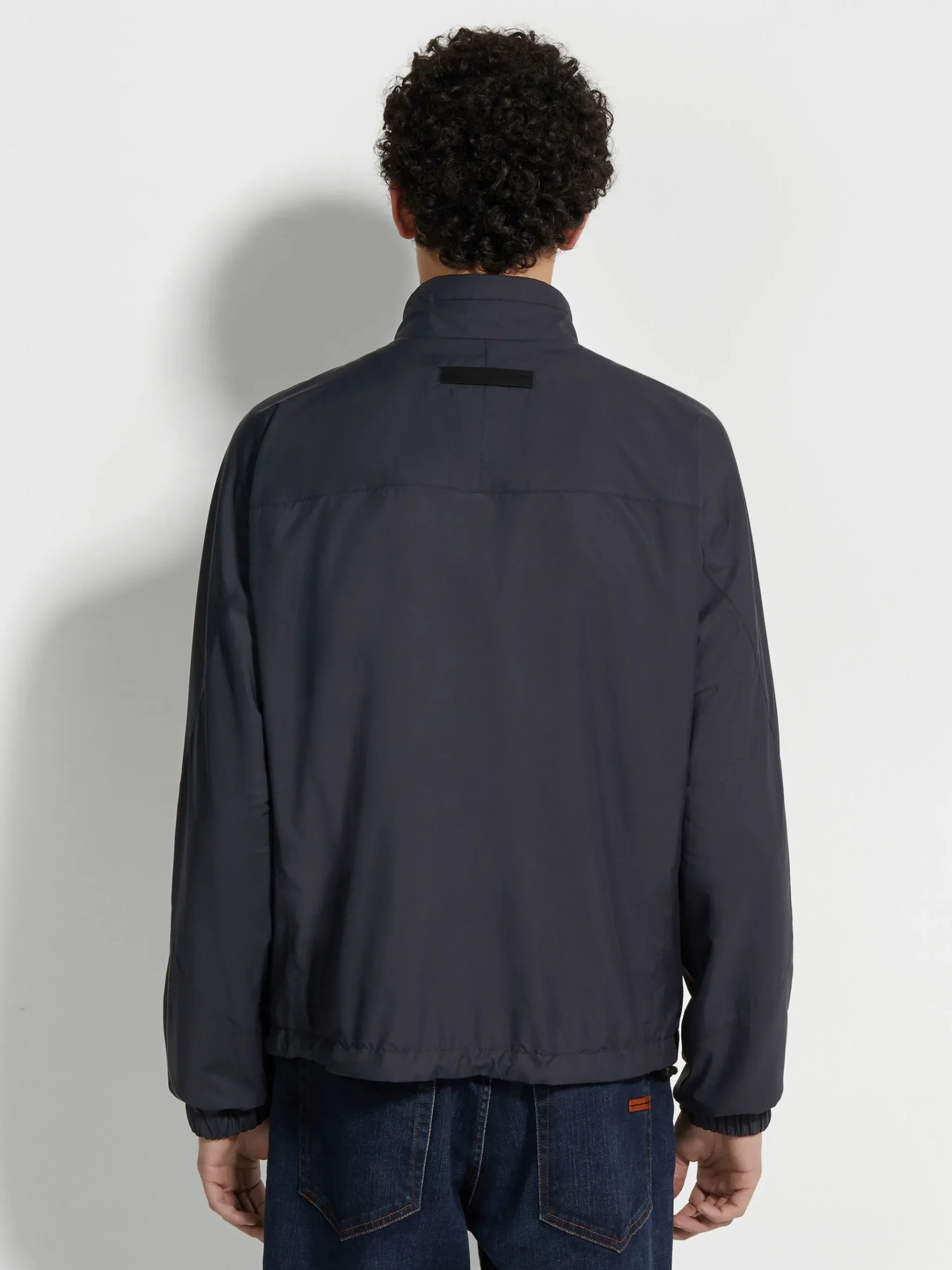 Microfiber Reversible Brezza Blouson