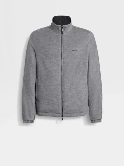 Microfiber Reversible Brezza Blouson