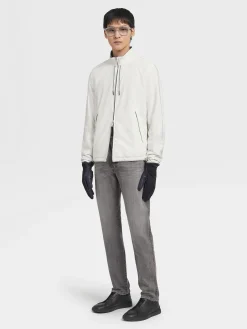 Microfiber Reversible Brezza Blouson