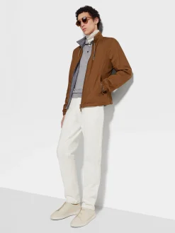 Microfiber Reversible Brezza Blouson
