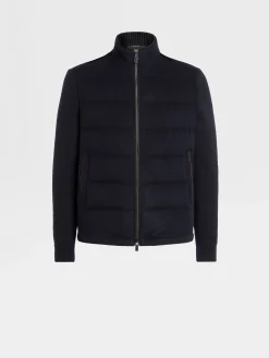 12milmil12 Down Filled Hybrid Wool Blouson