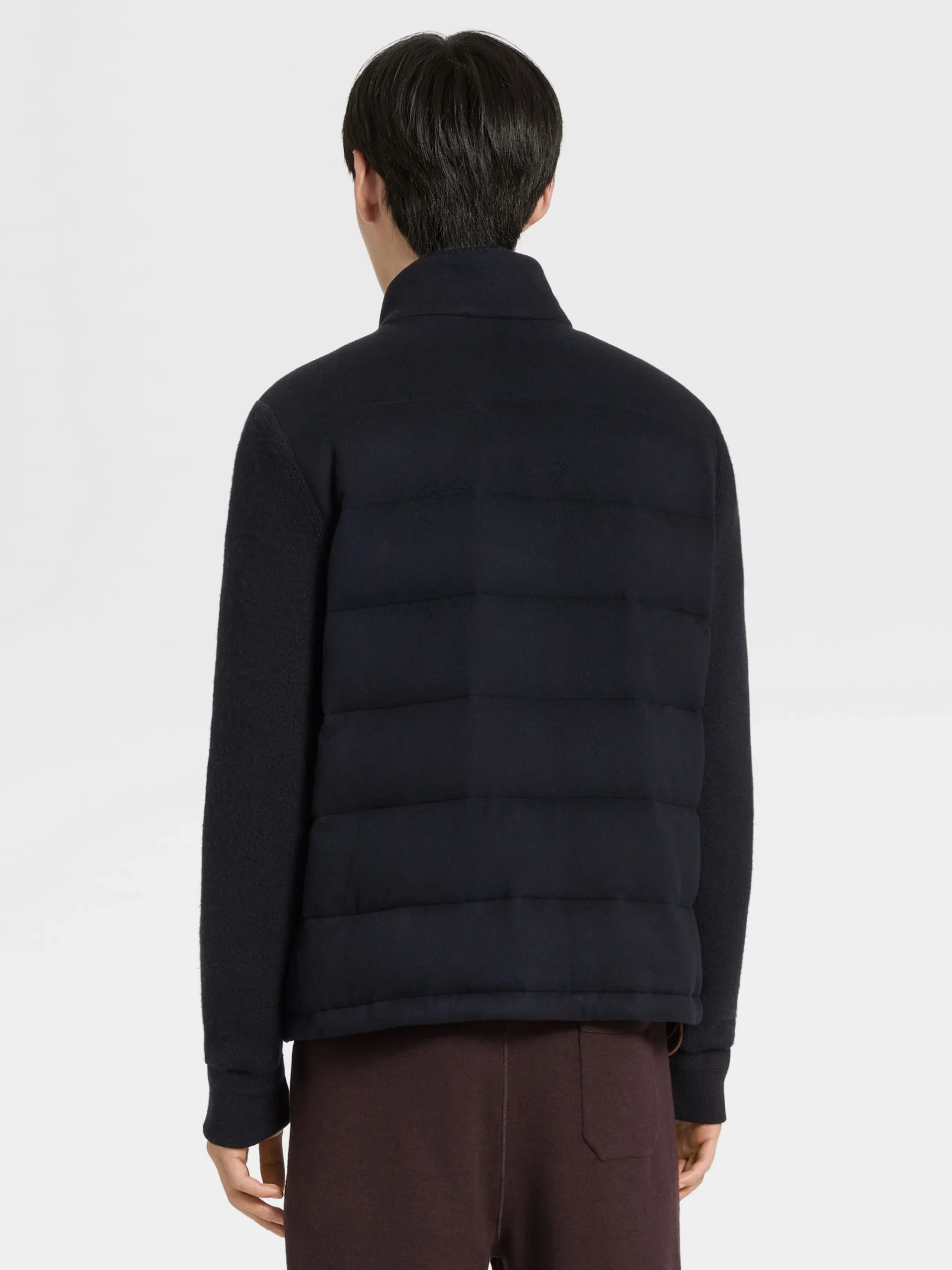 12milmil12 Down Filled Hybrid Wool Blouson