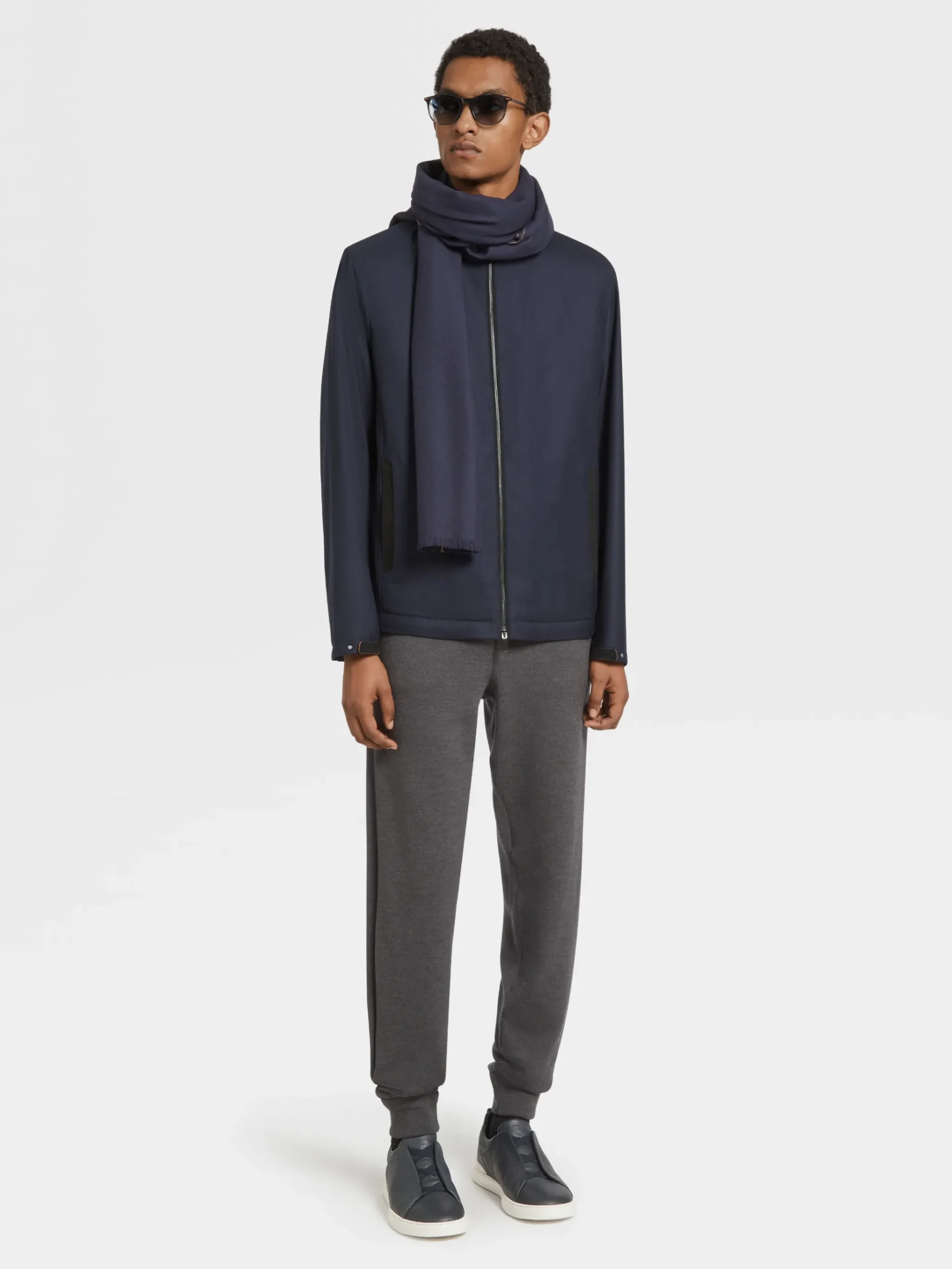 12milmil12 Wool Padded Hooded Blouson