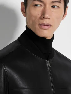 Nappa Leather Bomber
