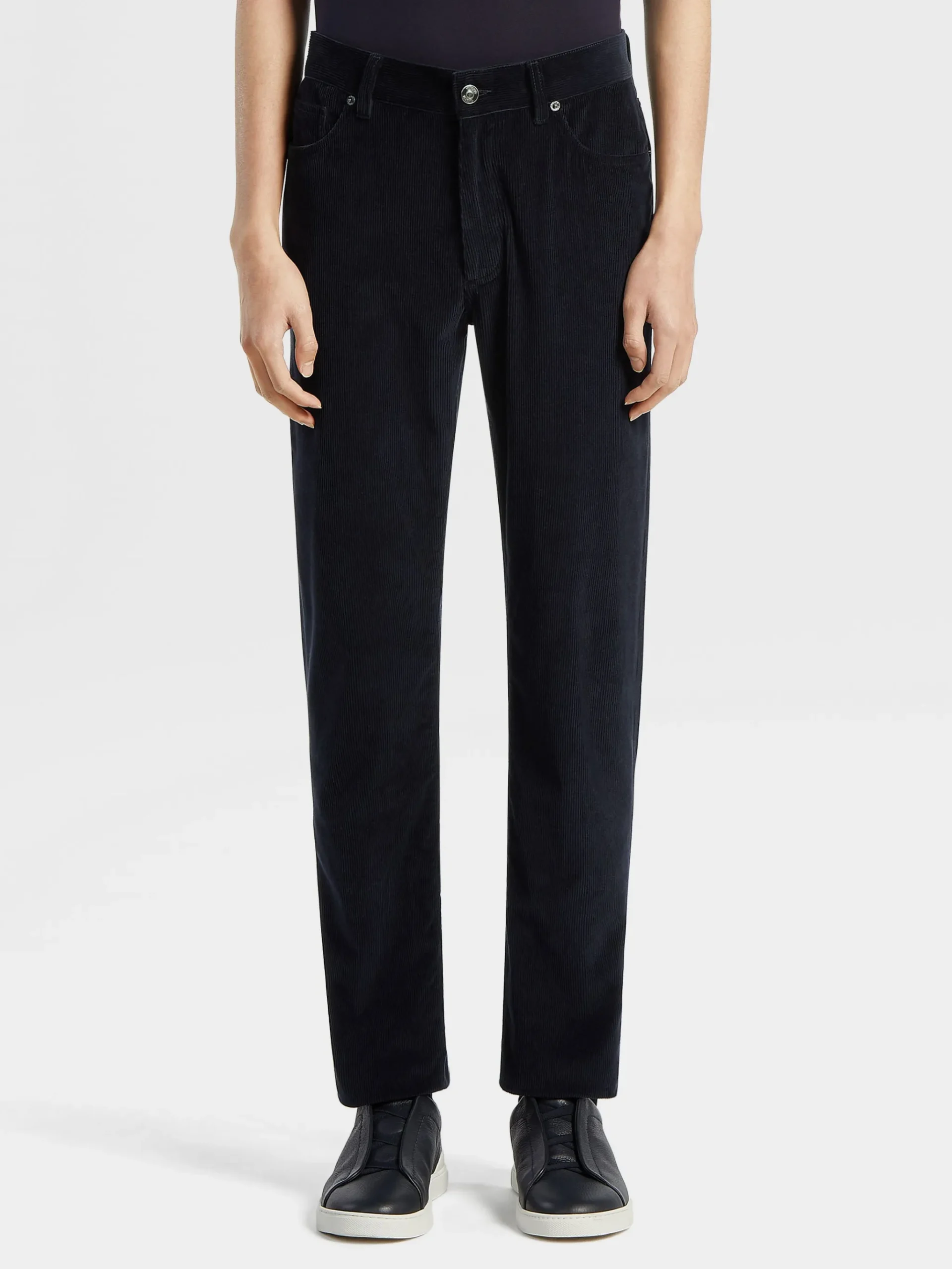 Navy Blue Cashco Roccia Pants