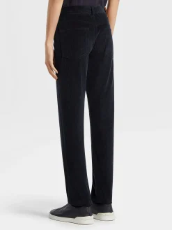 Navy Blue Cashco Roccia Pants