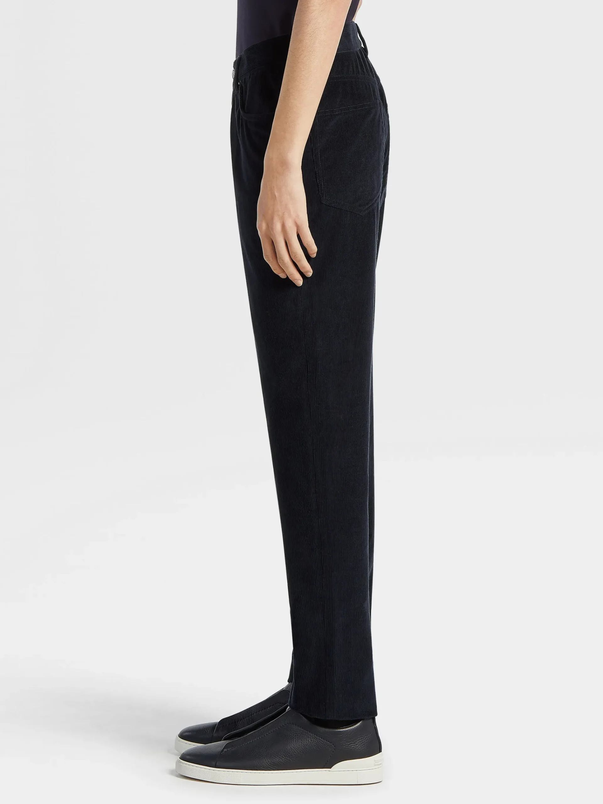 Navy Blue Cashco Roccia Pants