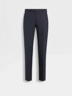 Navy Blue High Performance™ Wool Pants