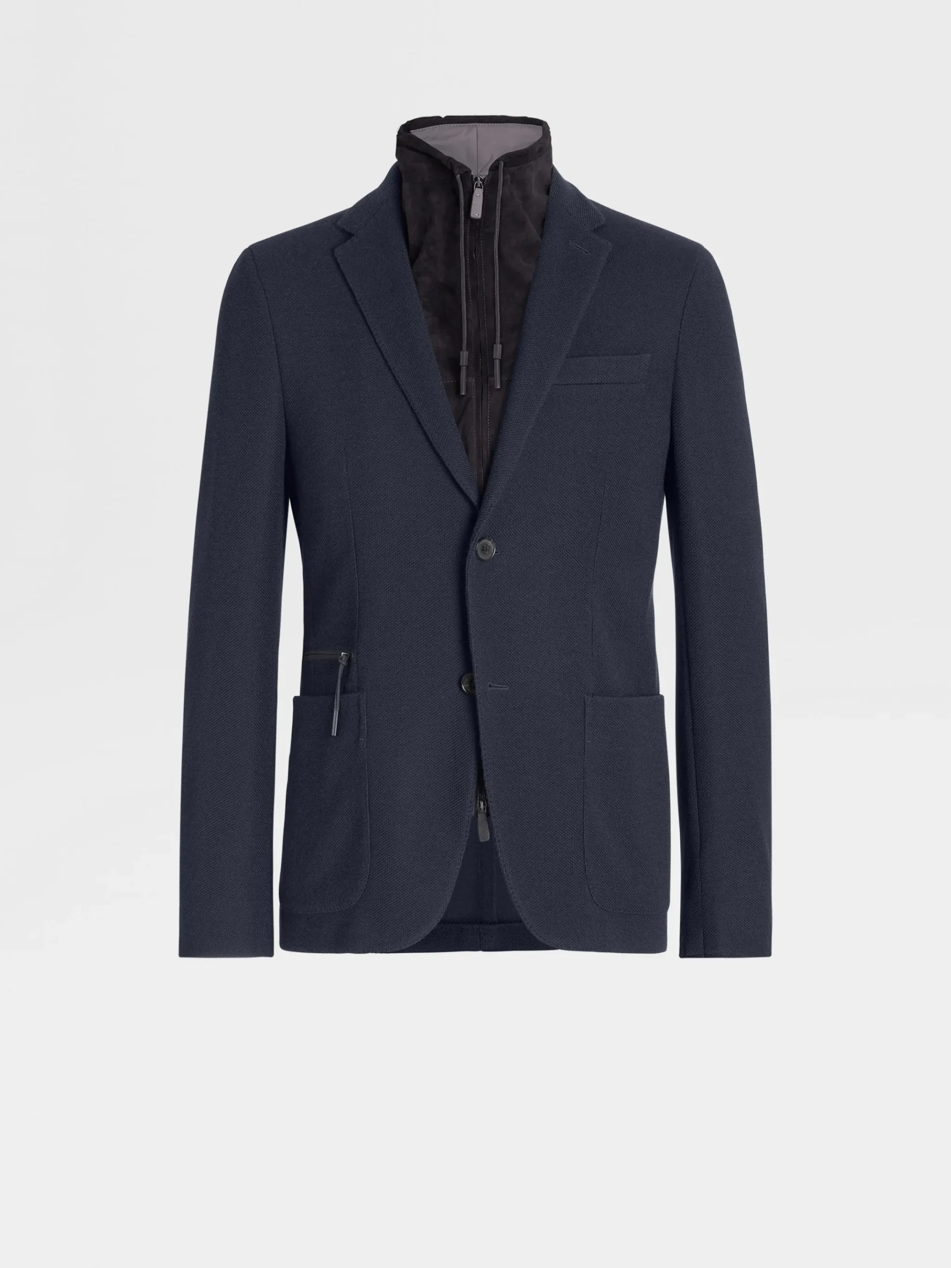 Navy Blue High Performance™ Jersey Jacket