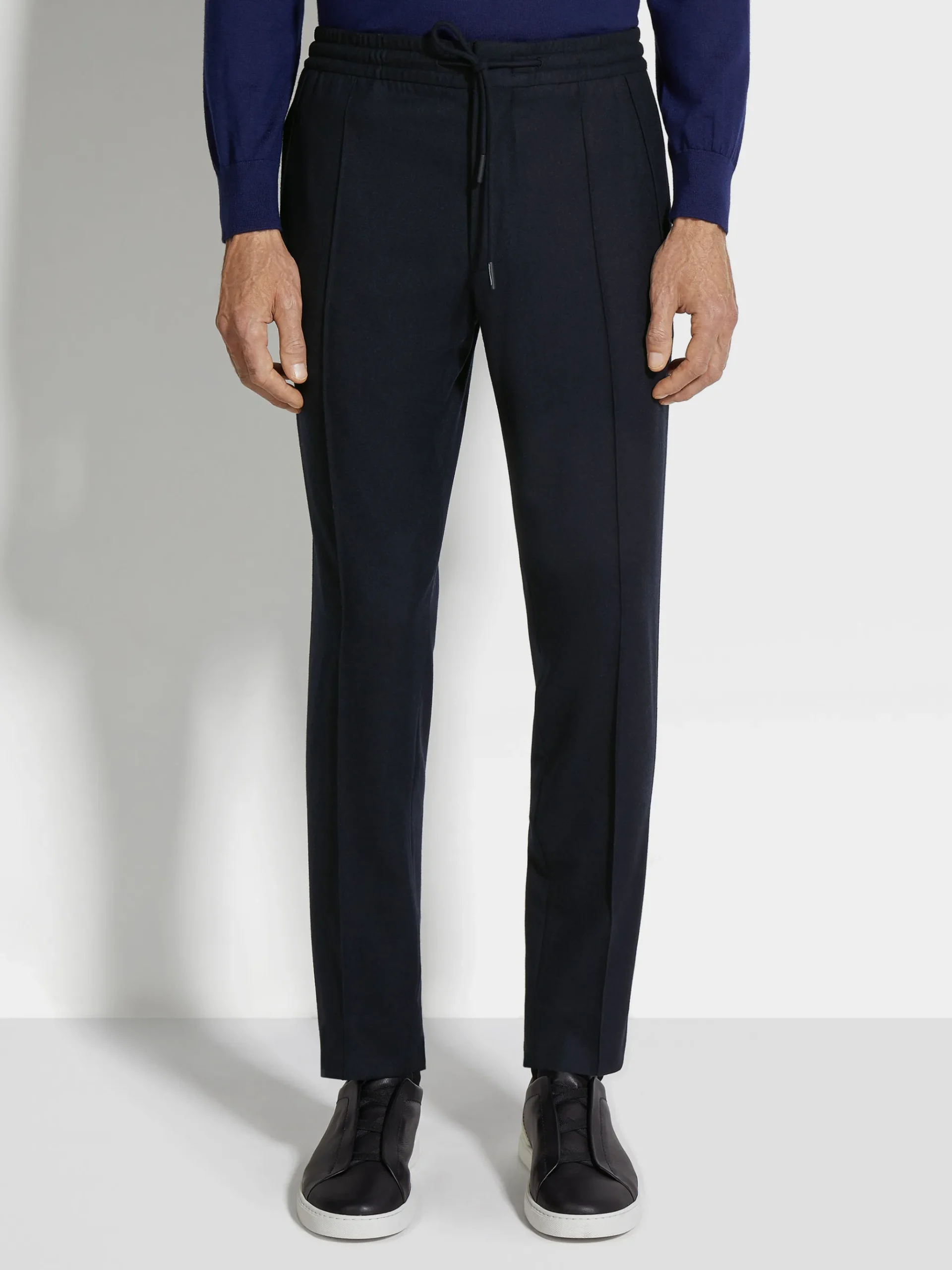 Navy Blue 15milmil15 Wool Joggers