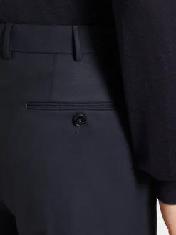Navy Blue 15milmil15 Wool Pants
