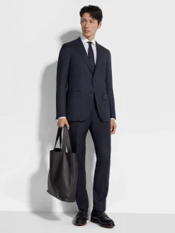 Navy Blue Oasi Cashmere Suit