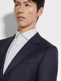Navy Blue Oasi Cashmere Suit