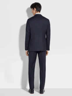 Navy Blue Oasi Cashmere Suit