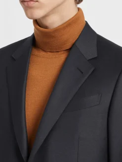 Navy Blue Trofeo™ Wool Suit