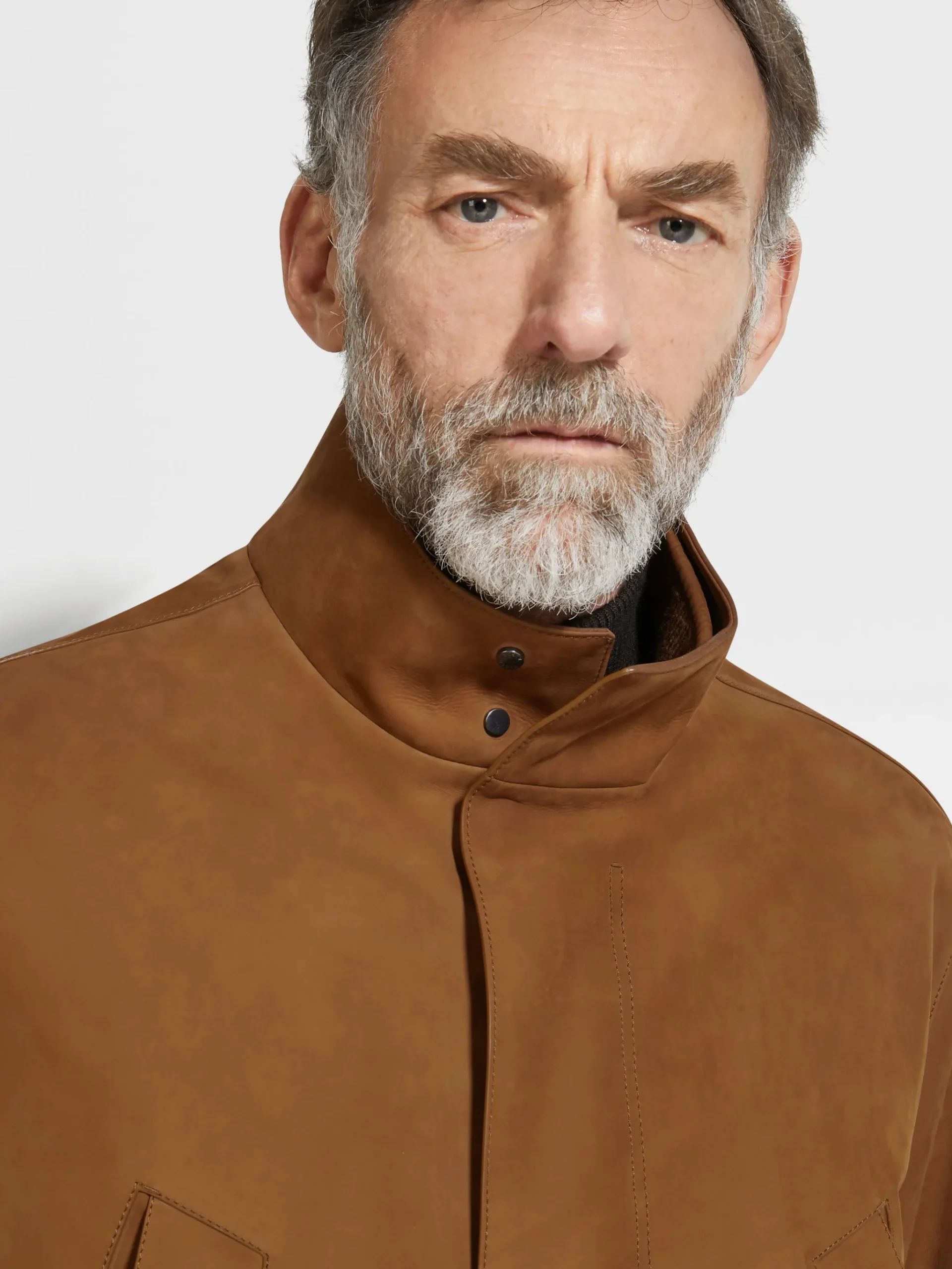 Nubuck Car Coat