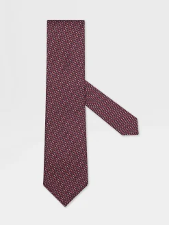 Red Silk Tie