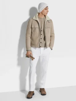 Shearling Wool Blouson