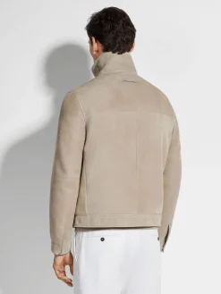 Shearling Wool Blouson