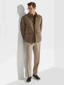 Silk and Cashmere Blouson