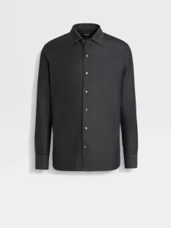 Stone-washed Cashco Shirt