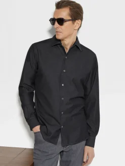 Stone-washed Cashco Shirt