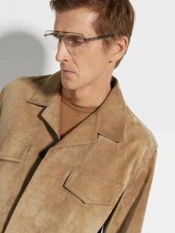 Suede Field Jacket