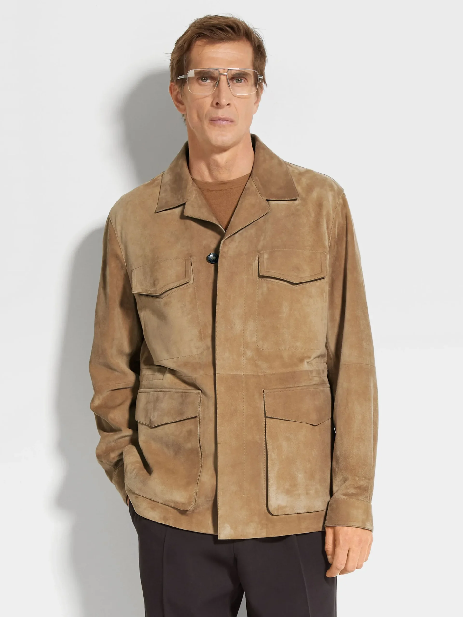 Suede Field Jacket