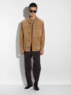 Suede Field Jacket