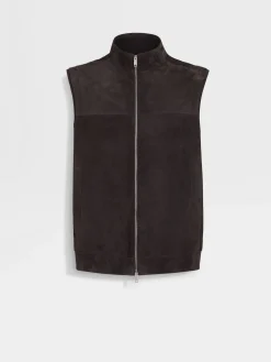 Suede Vest